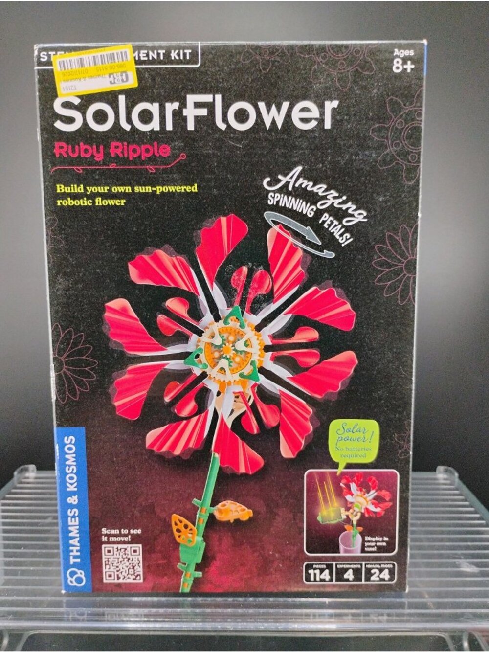 SolarFlower Ruby Ripple STEM Experiment Kit Ages 8+